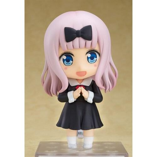Yuri Anime Kaguya-sama: Love Is War Fujiwara Chika Action Figure Doll Model Toy Dispaly GK Collect C