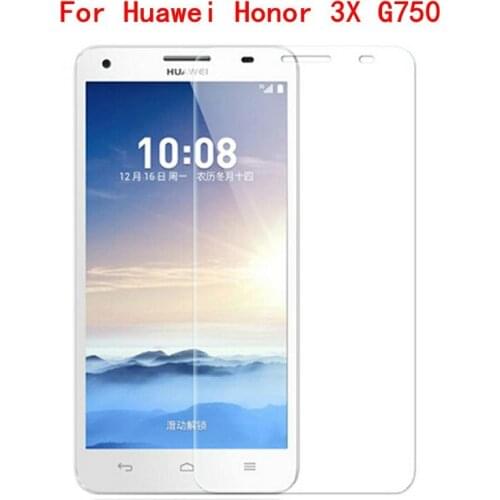 For Huawei Honor 3X Tempered Glass Original High Quality Protective Film Explosion-proof Screen Protector for G750