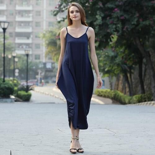 Women Sexy Deep V Neck Jumpsuit Summer Casual Spaghetti Strap Rompers One Piece Plus Size Sleeveless Big Overall Bodysuits