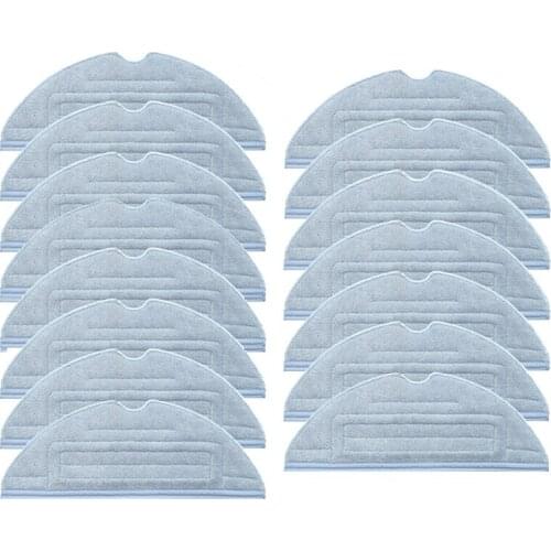 15PCS Sweeper Mop Cloth for Xiaomi T7 T7Plus S7 for Roborock Vacuum Cleaner Spare Parts Vacuum Cleaner Accessories