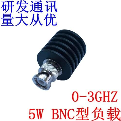 BNC male coaxial dummy load; frequency DC-3G; 5W RF load