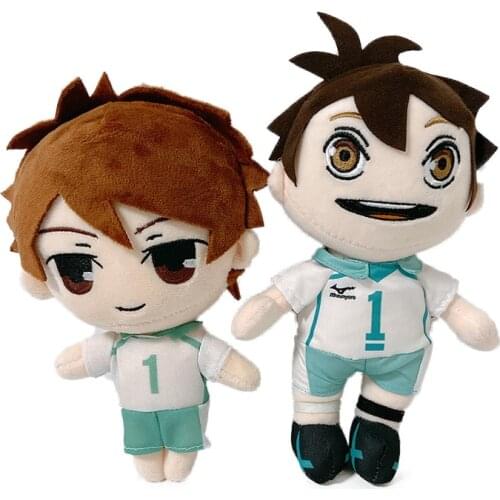 Exclusive 20cm Anime Kawaii Haikyuu Plush Toys TORU OIKAWA Hinata Shoyo Kageyama Tooru Kozume Kenma Cute Soft Stuffed Dolls