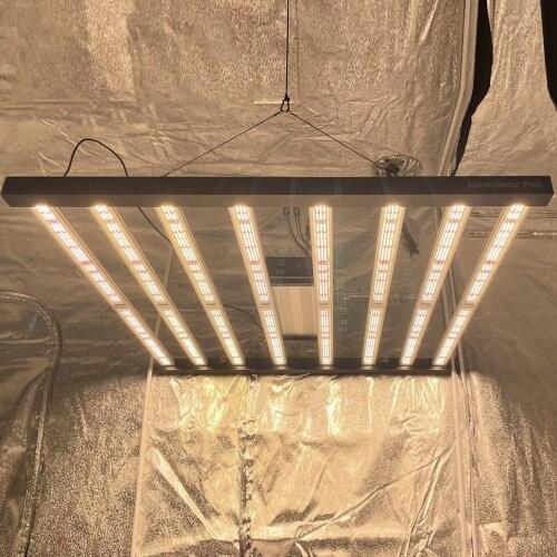 Geeklight Geekbeast pro plus 630w 8 bars lm301h/b led grow light mix osr 660nm full specturm UV IR hydroponic light for 6*6 tent