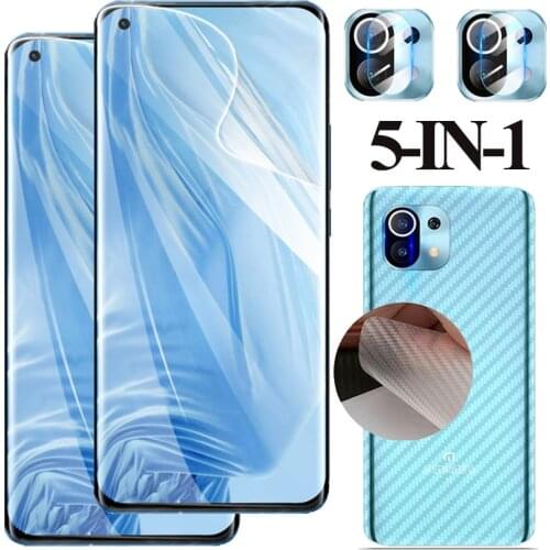 Hydrogel Film for Xiaomi mi11 lite protective back film on mi 11lite 4g 5g Coverage Soft Glass xiaomi 10i 11i screen protector