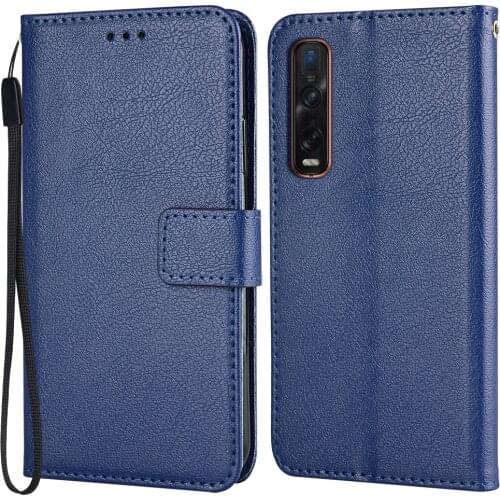 Leather Wallet Case for On OPPO Find X2 Pro Flip Case Find X2 Pro Capa Phone Bag for OPPO Find X2 Pro Cover Card Slot Funda