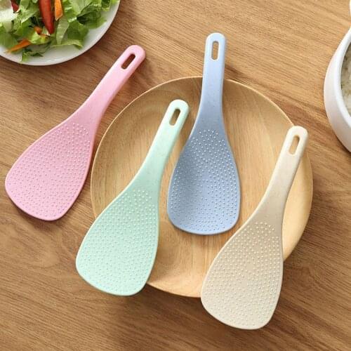 Wheat Straw Rice Spoon Creative Kitchen Rice Spoon Nonstick Rice Spoon Kitchen Restaurant Supplies Accessories