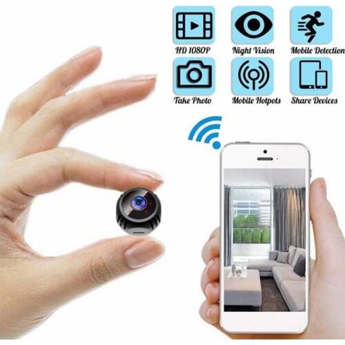 Surveillance Cameras With Wifi Remote Control Monitoring Security Protection Detection Camera 1080p Mini IP WiFi Camera