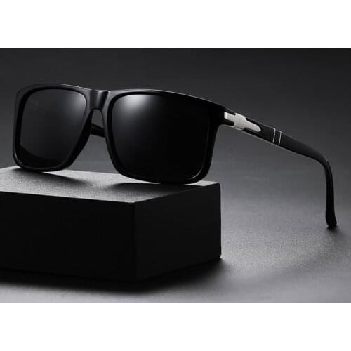 New classic vintage fashion 650 square style polarized sunglasses man driving brand design UV400 sunglasses