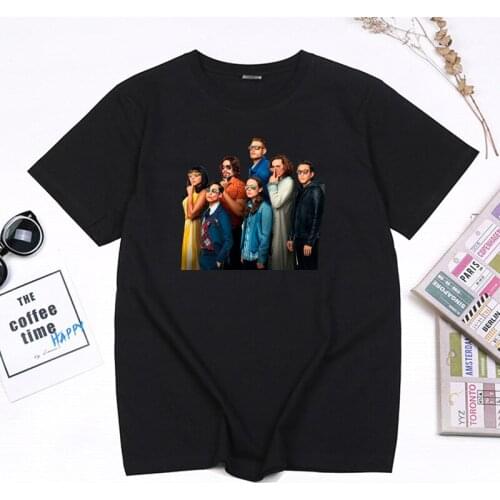 New The Umbrella Academy Women T Shirt Kawaii Cartoon Summer Tops Funny Cha-Cha Diego Graphic Tees Harajuku Female Tshirt