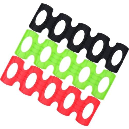 Beer Can Organizer Mat Beverages Rack Stacking Tool Storage Organizer Wine Bottle Holder Holder Silicone Stacker Cans Fridge