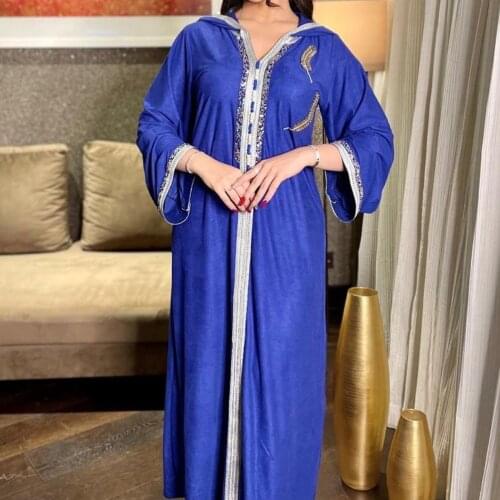 Ramadan Eid Abaya Dubai Turkey Muslim Fashion Hijab Dress Islam Clothing African Dresses For Women Robe Musulman Djellaba Femme