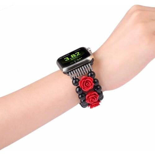 Womens Watch Strap For Apple Watch Series 1 2 3 Wrist Band Luxury Hand Made By Jewelry Bracelet For Apple Watch Series iWatch