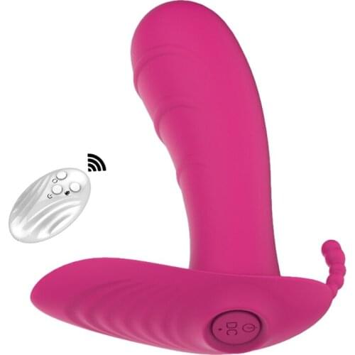 10 Frequency Wearable Massager Stimulation Vibrator Wireless Remote Control USB Rechargeable Adult Sex Toy