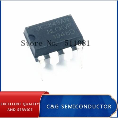 10pcs UC3843AN UC3843BN UC3843 DIP8