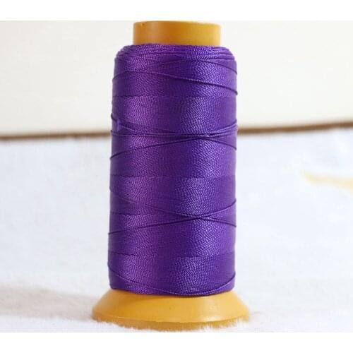 16 color bead European thread hot sale Nylon silk cord beautiful line 1.2mm fit necklace jewelry B862