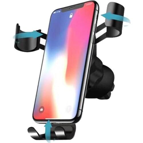 2021 Gravity Phone Holder Car Air Vent Mount GPS Support For Skoda Octavia Fabia Rapid Superb Yeti Roomster Auto Accessories