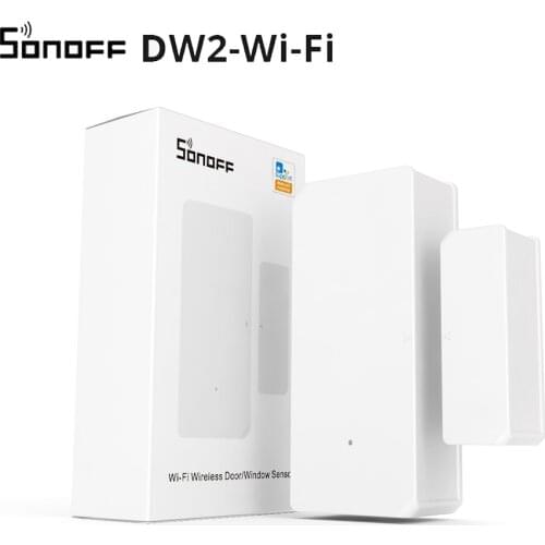 SONOFF DW2 WiFi Wireless Door Window Sensor Detector App Notification Alerts Smart Home Security Works with e-WeLink
