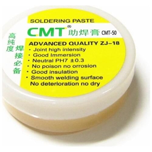 CMT-50g Rosin Flux Soldering Paste High Purity Welding Flux Soldering for PCB BGA PGA SMD Repair