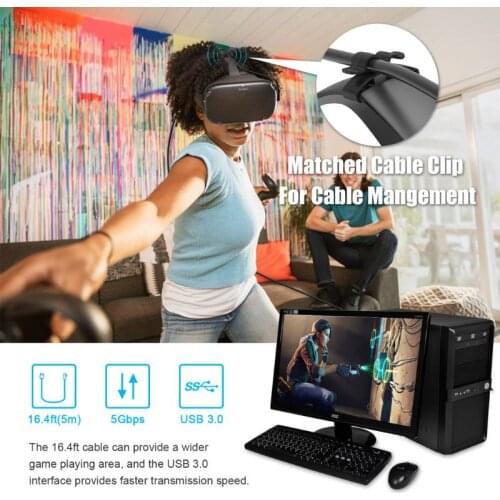 Data Line Charging Cable for oculus Quest LINK VR Headset 5m Data Cable