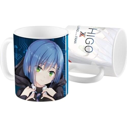 Anime JK DARLING in the FRANXX Ichigo CODE:015 Cosplay Mug Ceramic Daily Drink Cup Gift