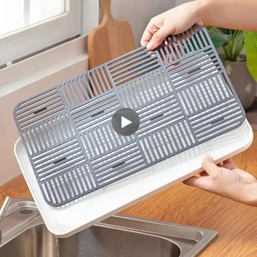 Kitchen Drainer Storage Baskets Sink Organzier Shelf Rack Double Layer Cup Organizer Vegetables Bowls Shelf Dish Drainer Box