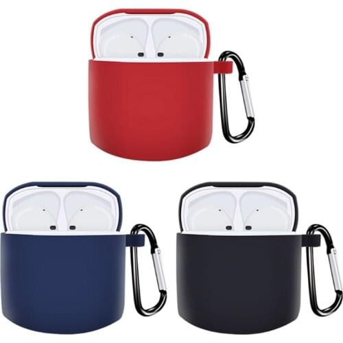 M5TD Portable Soft Silicone Bluetooth Earphones Protective Case for Lollipods Earbuds Silicone Box Anti-lost