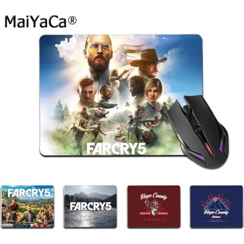 Maiyaca Top Quality adventure game Far Cry 5 Beautiful Anime Mouse Mat Top Selling Wholesale Gaming Pad mouse