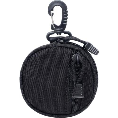 Men Women Travel Camping Military Small Pocket Coin Purses Wallet Bag Key Holder EDC Pouch Zipper Hunting Outdoor Tool Mini
