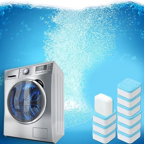 Detergent Effervescent Tablet Washer Cleaner Washing Machine Cleaner Cleanser Effervescent Tablet