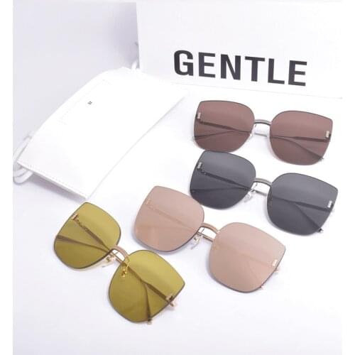 2020 New Fashion Korea Borderless design glasses GM sunglasses women GENTLE MODMO men women Sunglasses Polarized UV400 lens