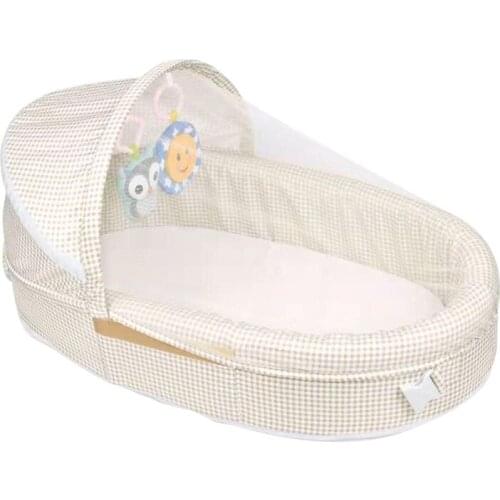 Wholesale fall/winter bed bed, portable neonatal uterine bionic bed, sleepy cartoon cradle, baby bed
