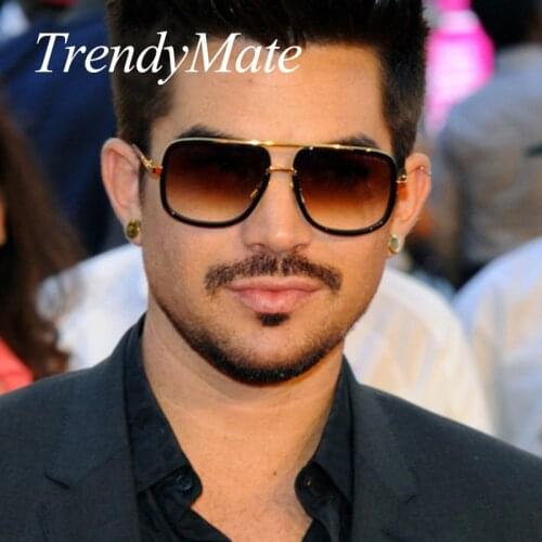 High Quality Luxury Gradient Lens Sunglasses Men Women Brand Designer Sun Glasses Retro Eyewear Oculos De Sol Masculino 197M