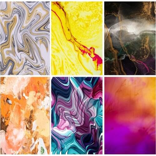 SHENGYONGBAO Art Fabric Photography Backdrops Props Marble Gradient Painted Photo Studio Background 201011FSH-03