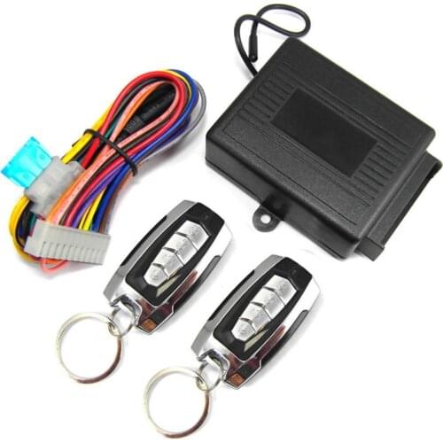 1 Set M602-8171 Auto Remote Central Kit Keyless Universal Plastic Anti-theft Auto Central Locking Kit for Car