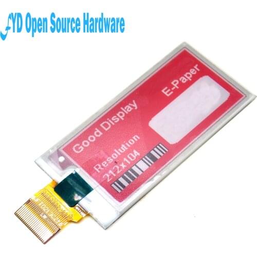 1pcs 2.9 inch E-paper display black White Red Tricolor Electronic paper screen
