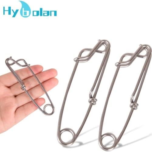 1pcs Ocean Boat Fishing Snap Open Eye Snap Connector Swivel pin Accessories sea fishing close eye snap Stainless steel tool