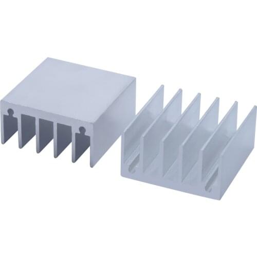 1PC High-power Aluminum Heat Sink Dense Tooth Radiator 30x30x15MM Electronic Cooling Plate Aluminum Bar