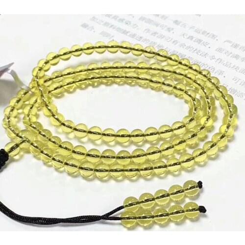 108 pieces blue Amber 5/6/8/10/12mm round Prayer Beads Buddha Mala necklace bracelet FPPJ wholesale beads nature