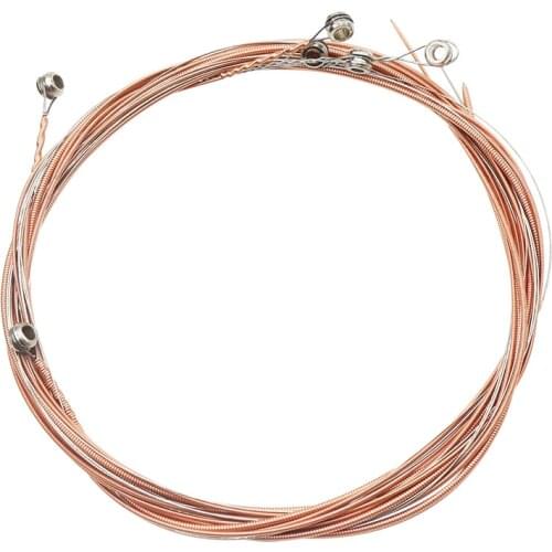 6 Pieces Durable Guitar String Set for Music Instruments Acoustic Guitar Parts Accessories