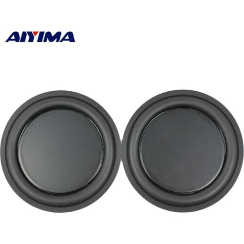 AIYIMA 2Pcs 67MM Speaker Bass Radiator Strengthen Bass Vibration Membrane Speaker Diaphragm Auxiliary Passive Radiator Woofer