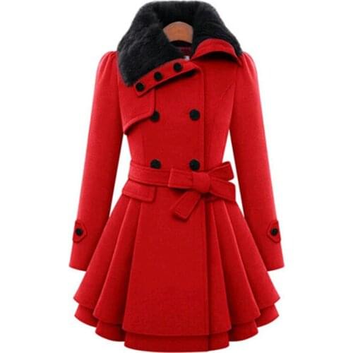 Anyeoka Women's Coats With A Belt