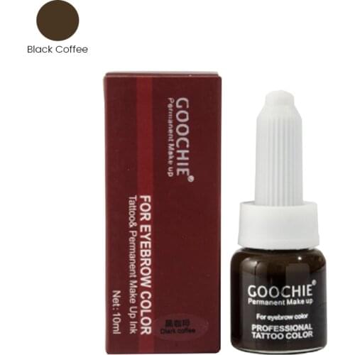 Black Coffee Tattoo ink for microblading permanent makeup beauty Permanent makeup ink