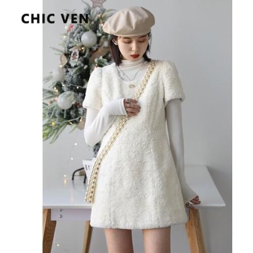 Модные платья-трапеции CHIC VEN China At AliExpress