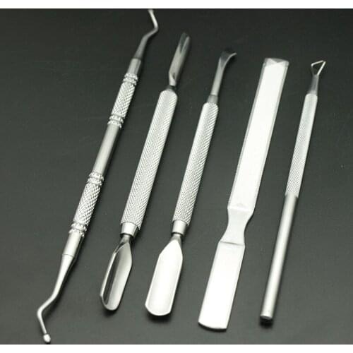 EasyNail Super! 5pcs Uv Gel Polish Remover Stick Stainless Steel Gel Removal Rod 3d Manicure Diy Accessory New Tool Set