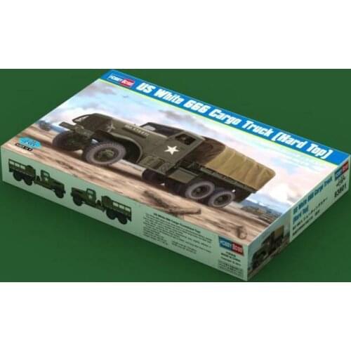 Hobbyboss Model kit 83801 1/35 US White 666 Cargo Hard Top