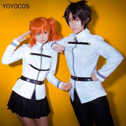 YOYOCOS FGO Master Gudako Grand Fujimaru Ritsuka Cosplay Costume Fate Grand Order Cosplay School Halloween Costumes Uniforms