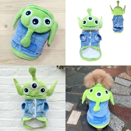 Dog Costume Winter Pet Clothes Warm Dog Coat Jacket Puppy Outfit Chihuahua Yorkie Pomeranian Poodle French Bulldog Dog Outfit