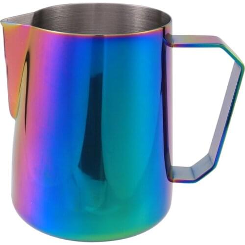 New Espresso Steaming Pitcher 600ML, Espresso Milk Frothing Pitcher, Coffee Milk Frothing Cup, Coffee Steaming Pitcher