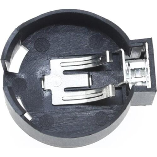 MasterFire 100pcs/lot BS-2477 3V Button Coin Cell Battery Socket Holder Case CR2477 Batteries Storage Boxes Organizer 2 Pins