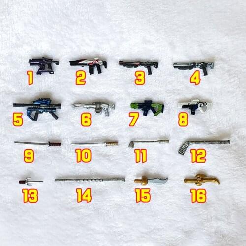 Mega Blocks Consturx Destiny Tmnt Assult Rifle Weapons Shot Gun Unsc Spartan Tropper Detachable Collectible Accessory Toys